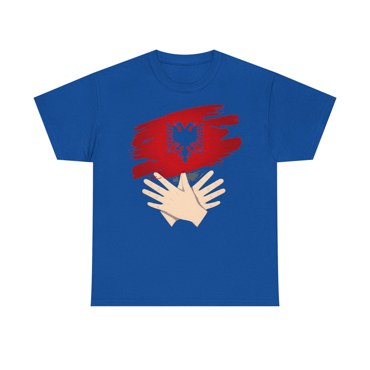Camiseta unisex de Albania, escudo albanés, bandera, águila, fútbol, aficionado, deporte