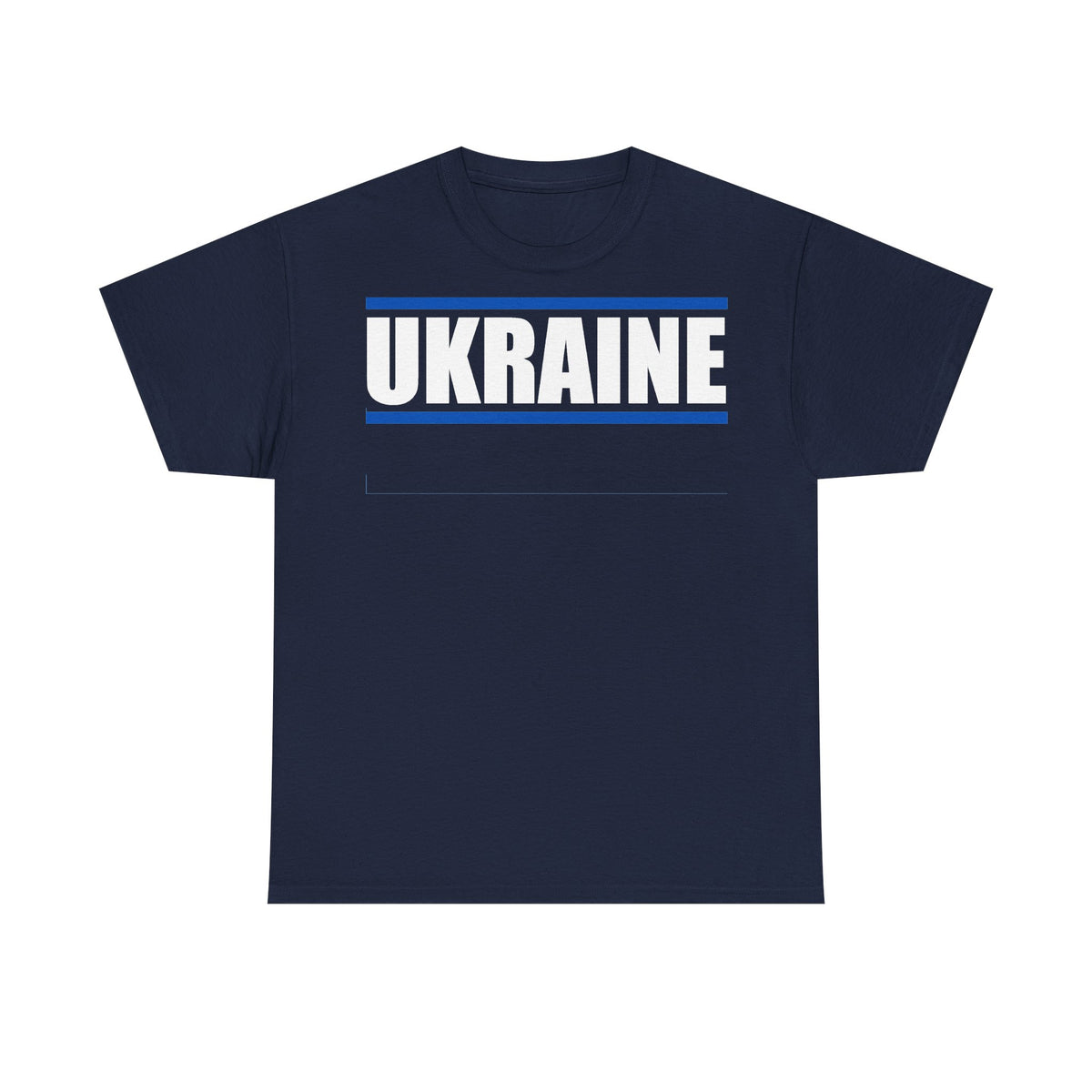 Bandera de Ucrania escudo idea de regalo afición al deporte moda vintage - Camiseta unisex