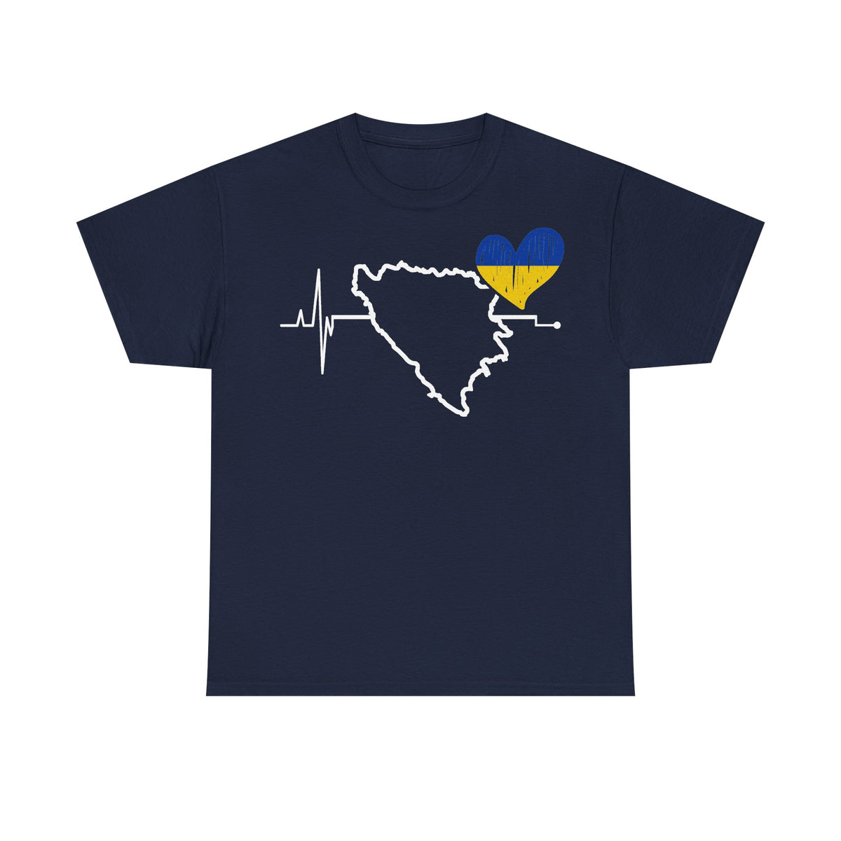 Bosnia escudo bandera orgullo patria aficionado al fútbol idea de regalo - Camiseta unisex