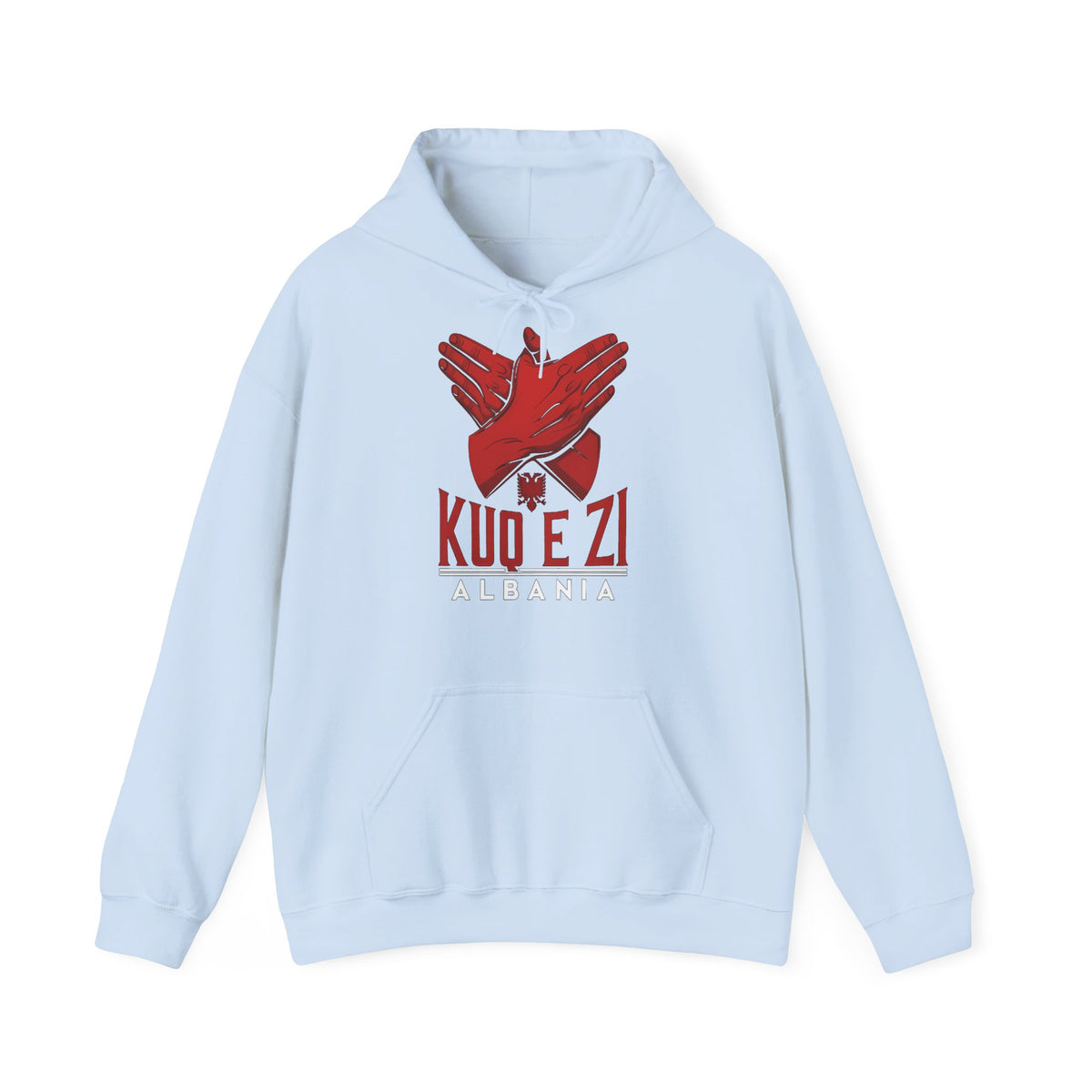 Albania KUQ E ZI Adlermove - Unisex Hoodie
