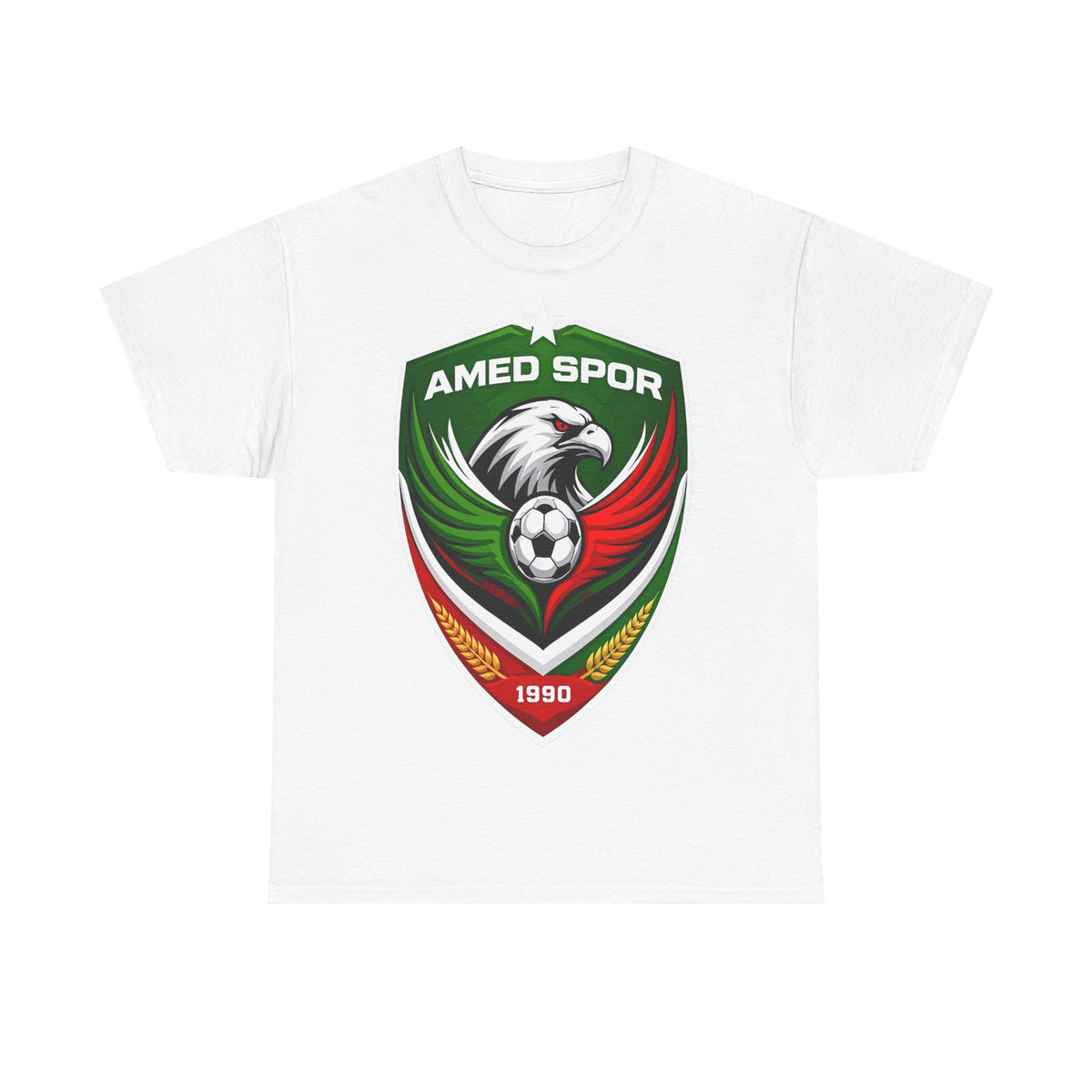 Amedspor SK 1990 escudo elegante fan deporte fútbol - Camiseta unisex