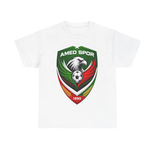 Amedspor SK 1990 escudo elegante fan deporte fútbol - Camiseta unisex