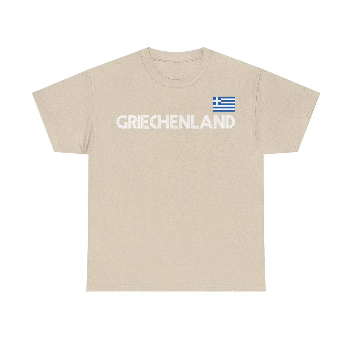 Grecia Grecia Bandera Escudo Patria Fútbol Deporte Aficionado Idea de regalo - Camiseta unisex