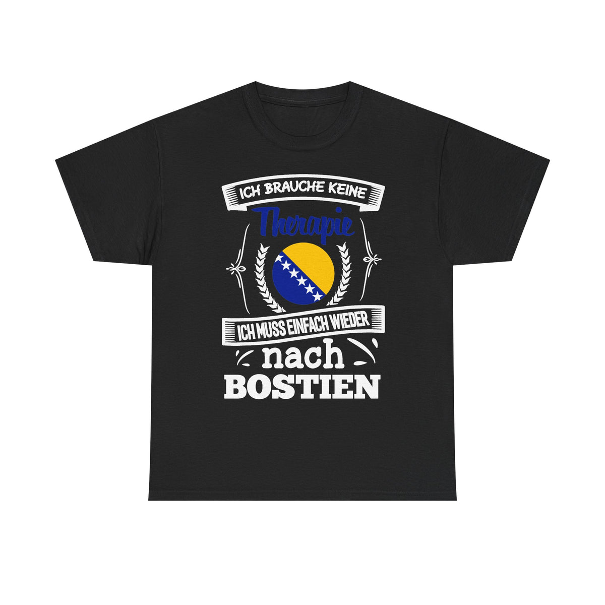 Bosnia Wappen Flagge Stolz Heimat Fußball fan Geschenkidee - Unisex T-Shirt
