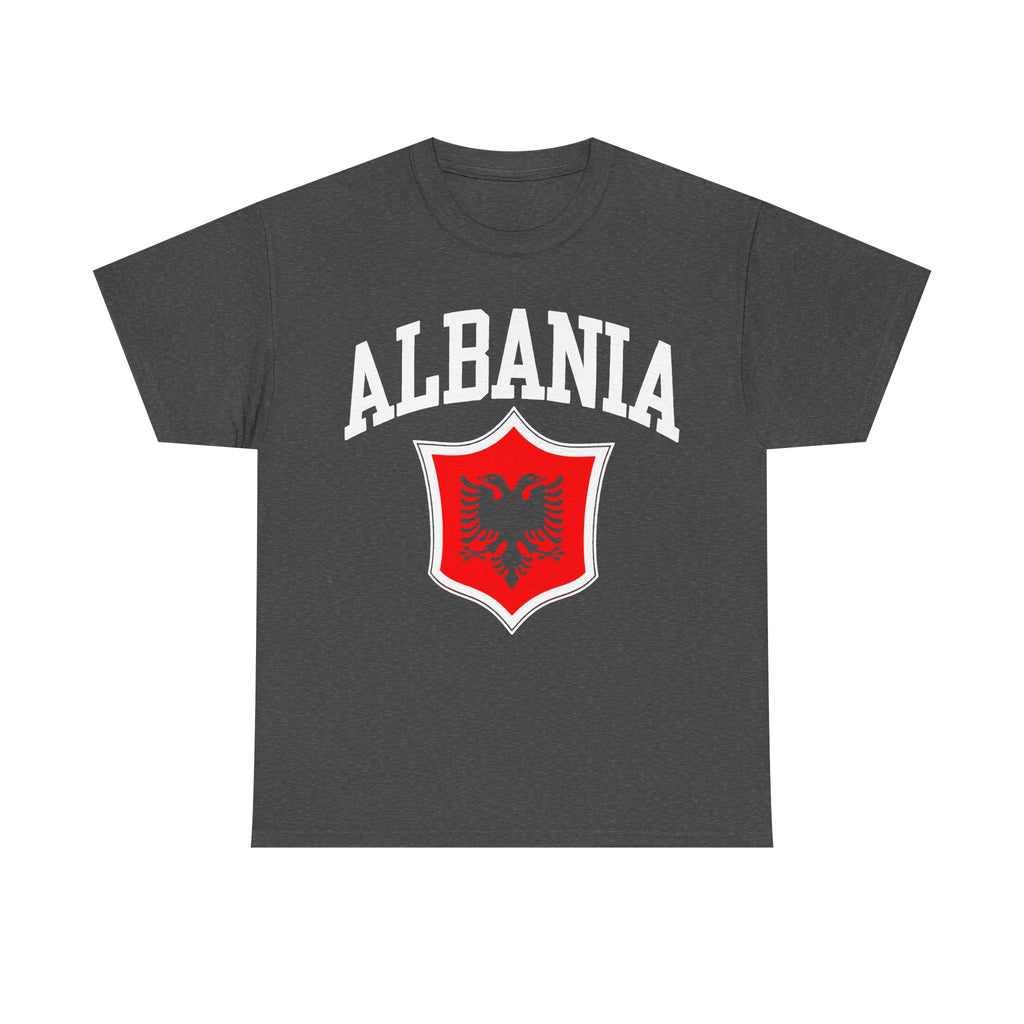 Albania Hooligan Wappen Shqiptar Flagge Adler Fußball Fan Sport - Unisex T Shirt