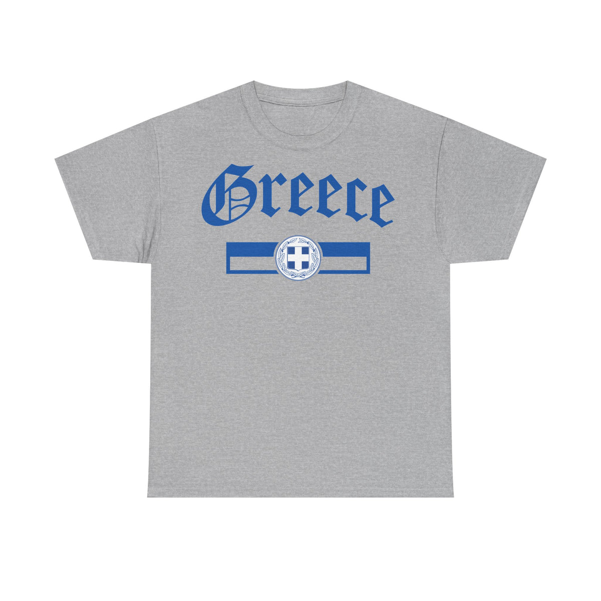 Grecia Grecia Bandera Escudo Patria Fútbol Deporte Aficionado Idea de regalo - Camiseta unisex