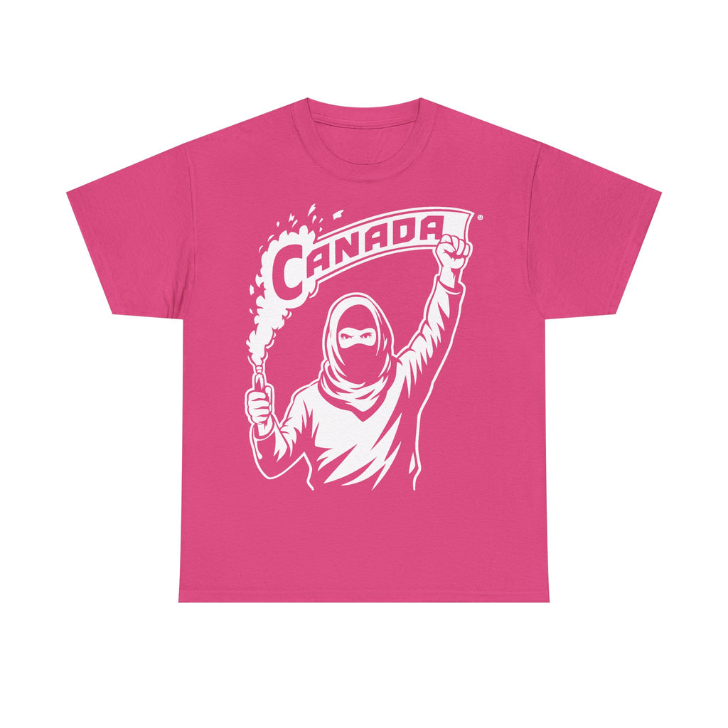 Canada Kanada Hooligan Wappen Flagge Fan Sport Fußball Geschenkidee - Unisey T-Shirt