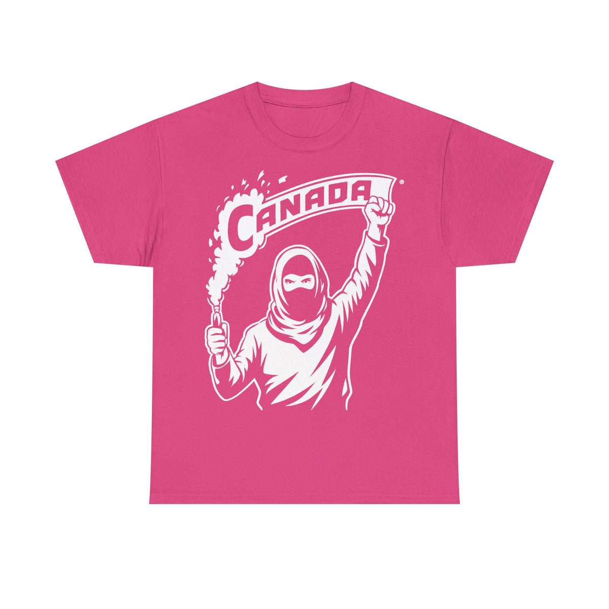 Canada Kanada Hooligan Wappen Flagge Fan Sport Fußball Geschenkidee - Unisey T-Shirt