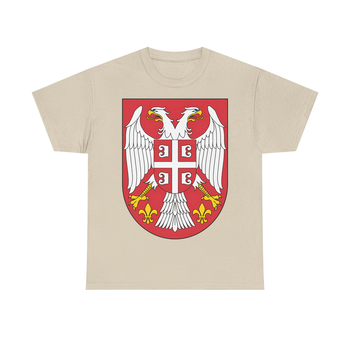 Serbia Wappen Adler Stolz Geschenkidee - Unisex T-Shirt