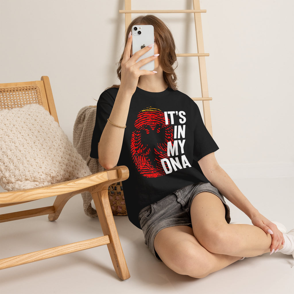 Albania Wappen Shqiptar Flagge Adler Fußball Fan Sport Unisex T Shirt