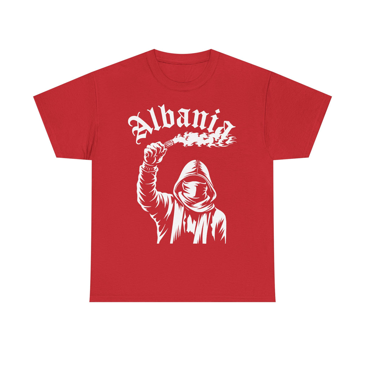 Albania Hooligan Wappen Shqiptar Flagge Adler Fußball Fan Sport - Unisex T Shirt