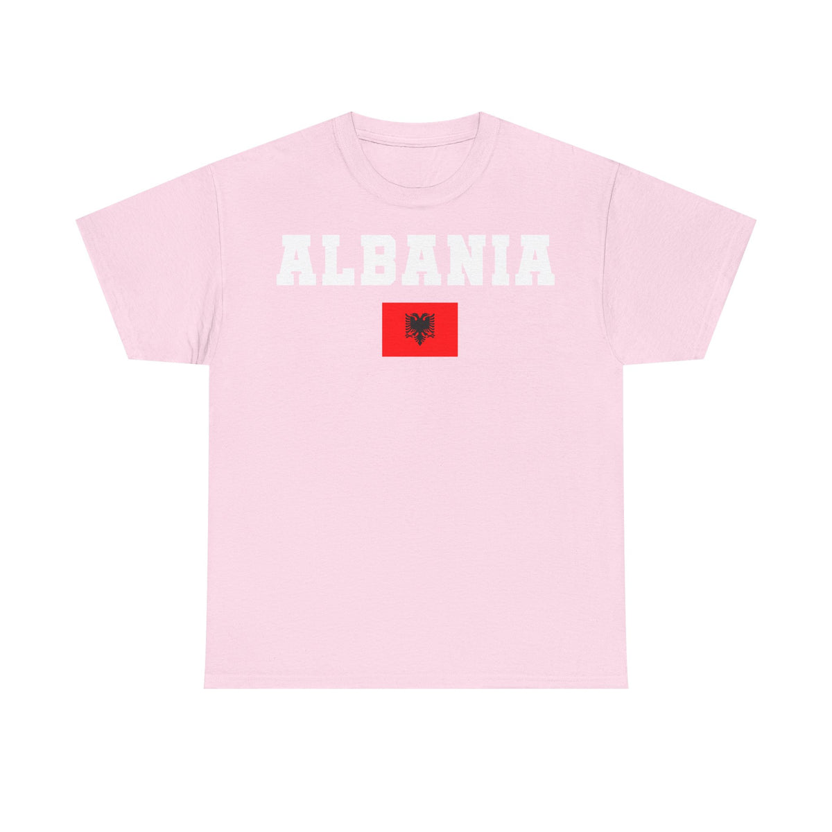 Camiseta unisex de Albania, escudo albanés, bandera, águila, fútbol, aficionado, deporte