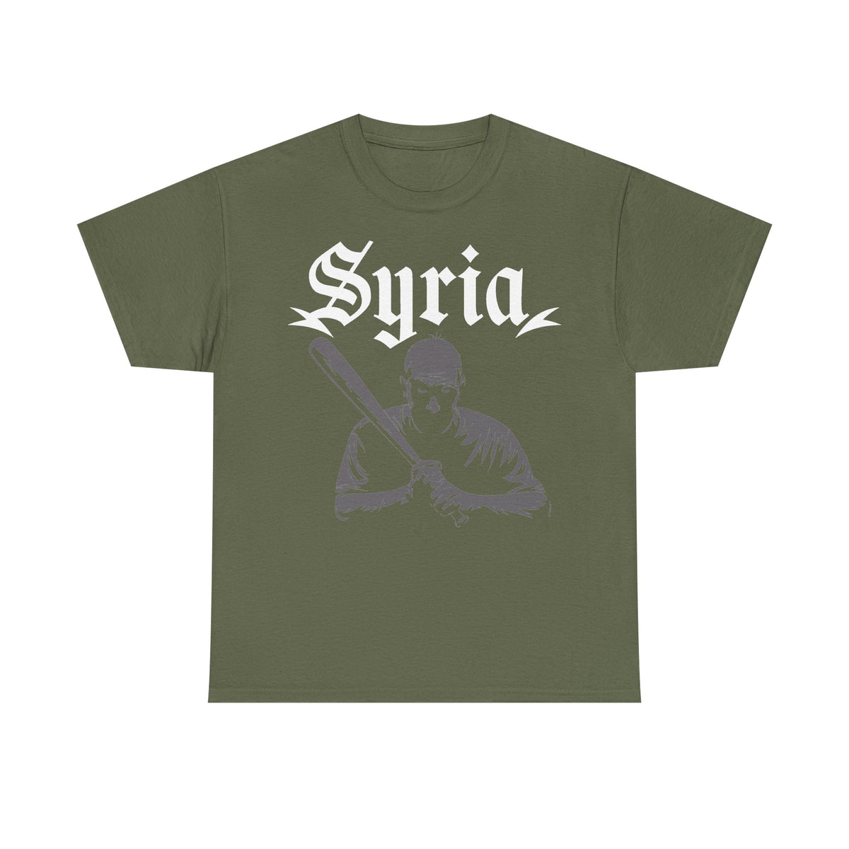 Syria Syrien Hooligan Wappen Flagge Heimat Sport Fußball Fan Geschenkidee - Unisex T-Shirt