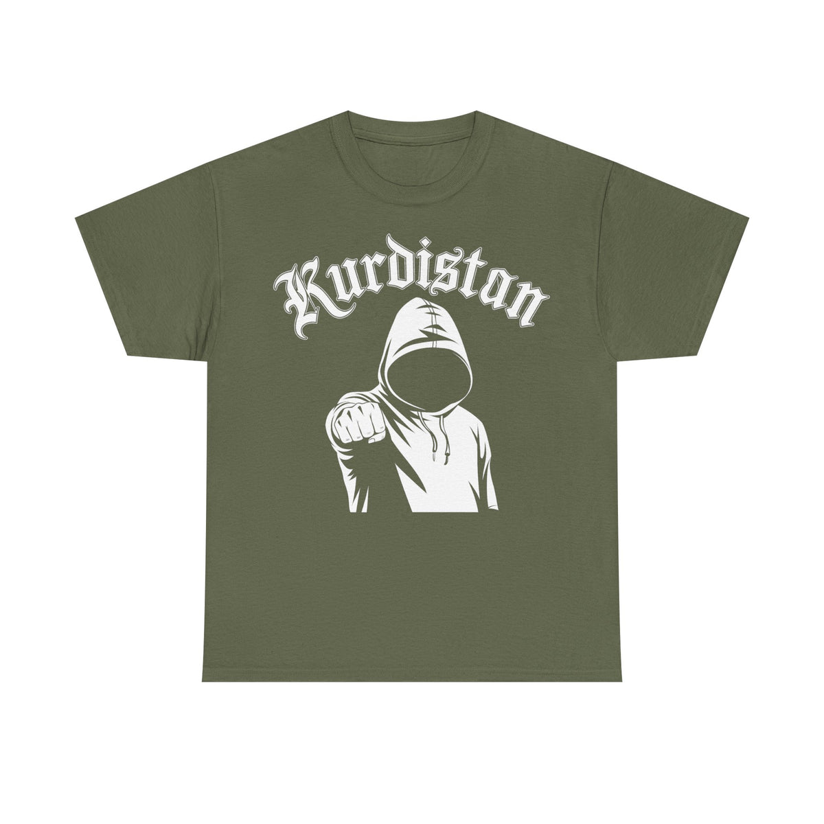 Camiseta unisex con escudo, bandera y regalo para los aficionados del Kurdistán: Azadi, patria
