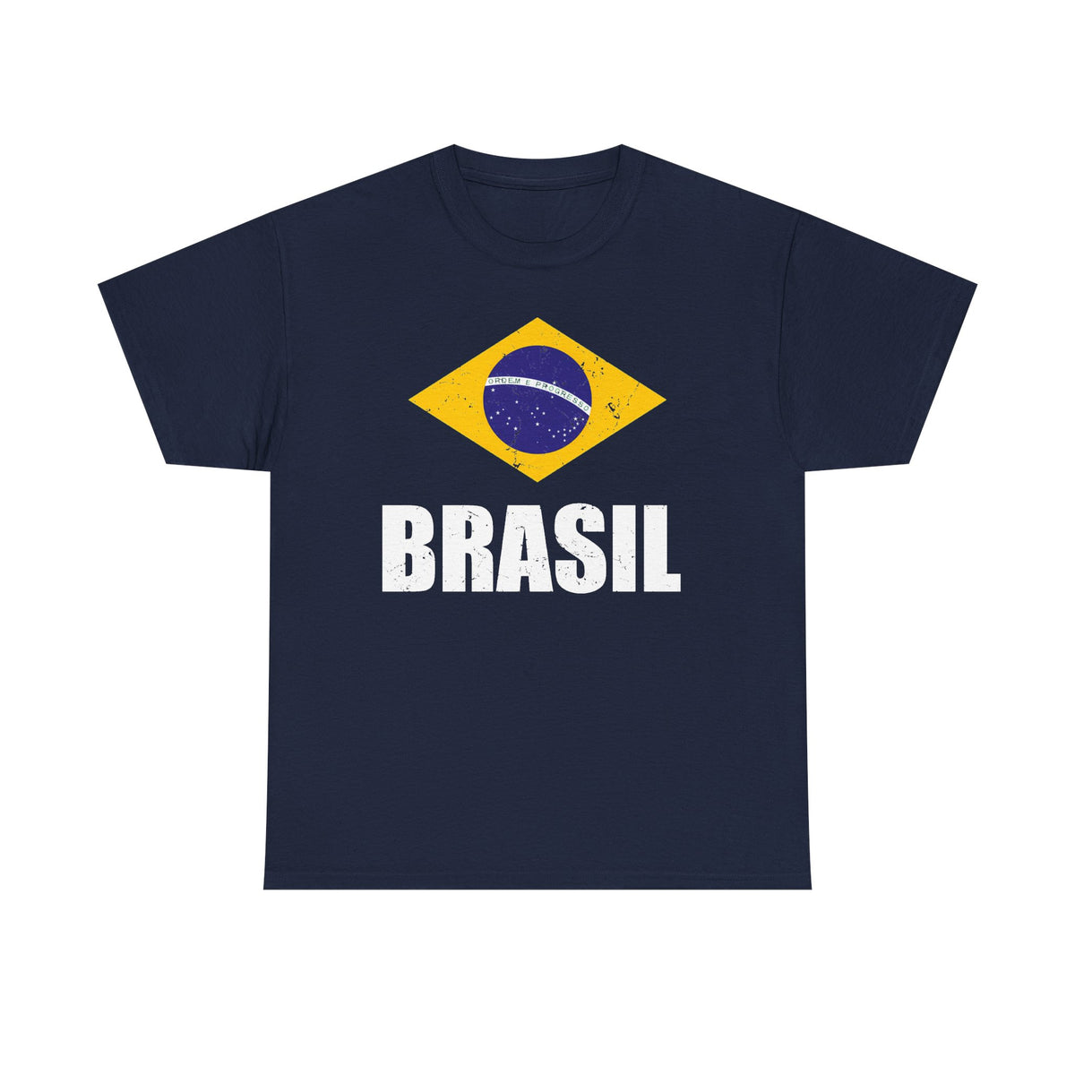 Brazil Brasilien Wappen Flagge Sport Fan Fußball Geschenkidee - Unisex T-Shirt