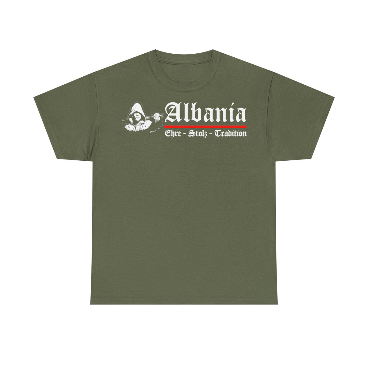 Camiseta unisex de Albania, escudo albanés, bandera, águila, fútbol, aficionado, deporte
