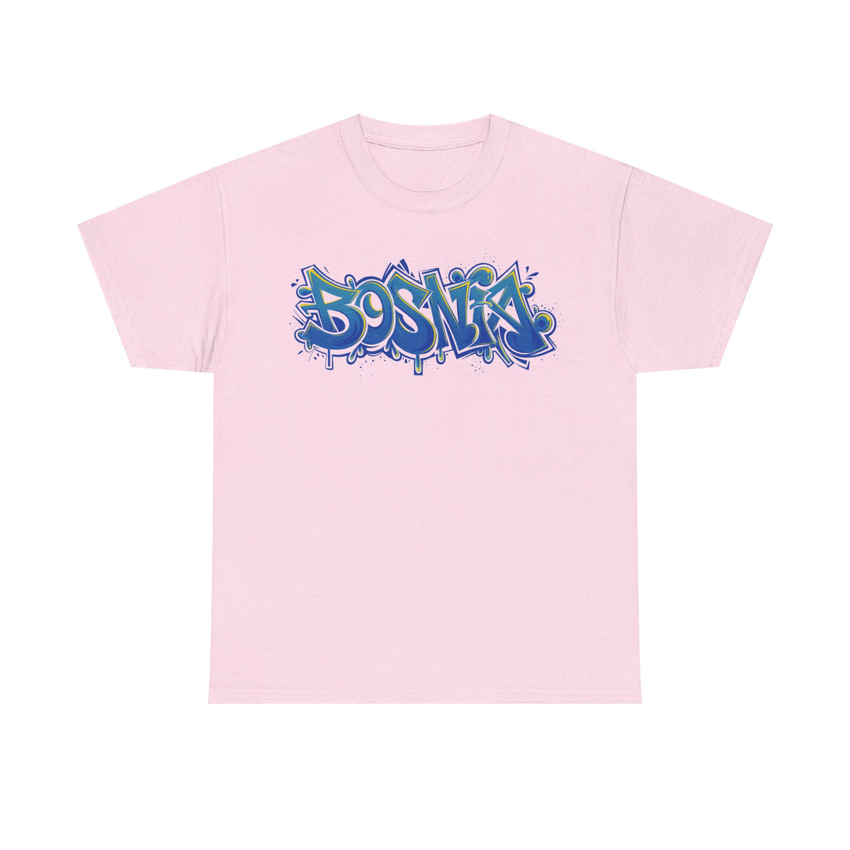 Bosnia escudo bandera orgullo patria aficionado al fútbol idea de regalo - Camiseta unisex