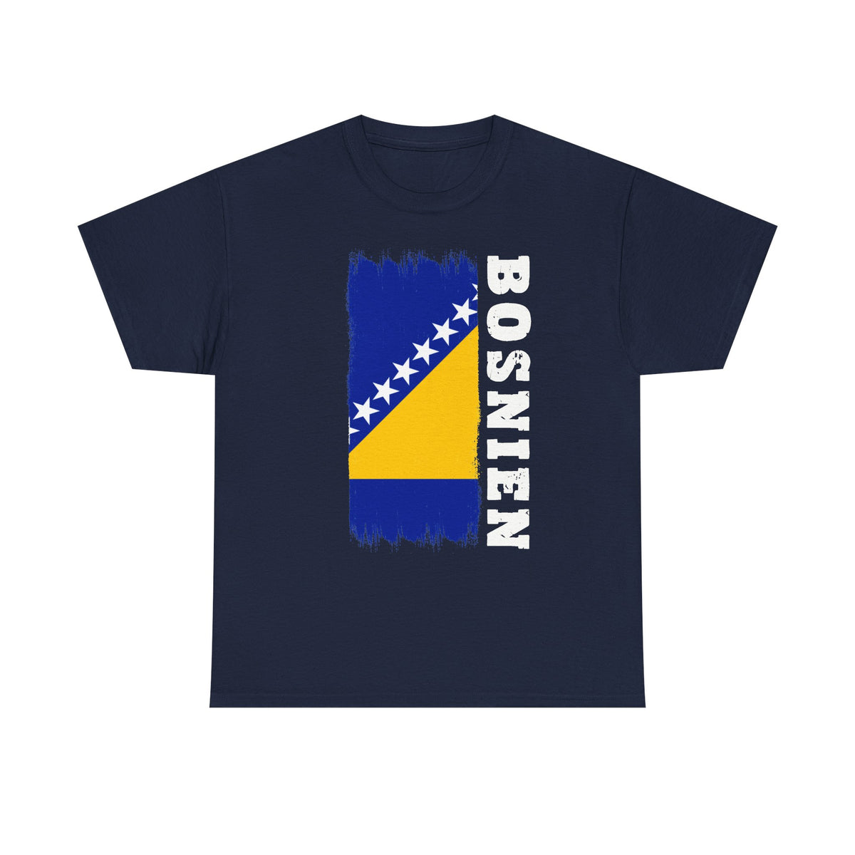 Bosnia Wappen Flagge Stolz Heimat Fußball fan Geschenkidee - Unisex T-Shirt
