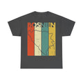 Bosnia Wappen Flagge Stolz Heimat Fußball fan Geschenkidee - Unisex T-Shirt