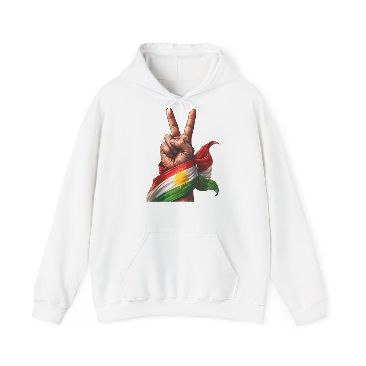 Kurdistan Peace Flagge Geschenkidee - Unisex Hoodie