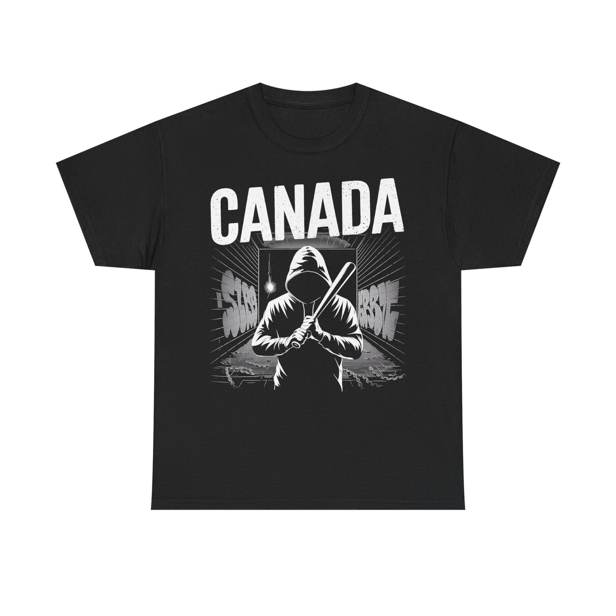 Canada Kanada Hooligan Wappen Flagge Fan Sport Fußball Geschenkidee - Unisey T-Shirt