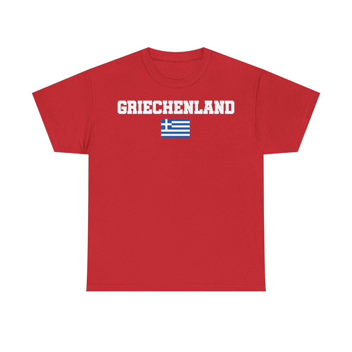 Grecia Grecia Bandera Escudo Patria Fútbol Deporte Aficionado Idea de regalo - Camiseta unisex