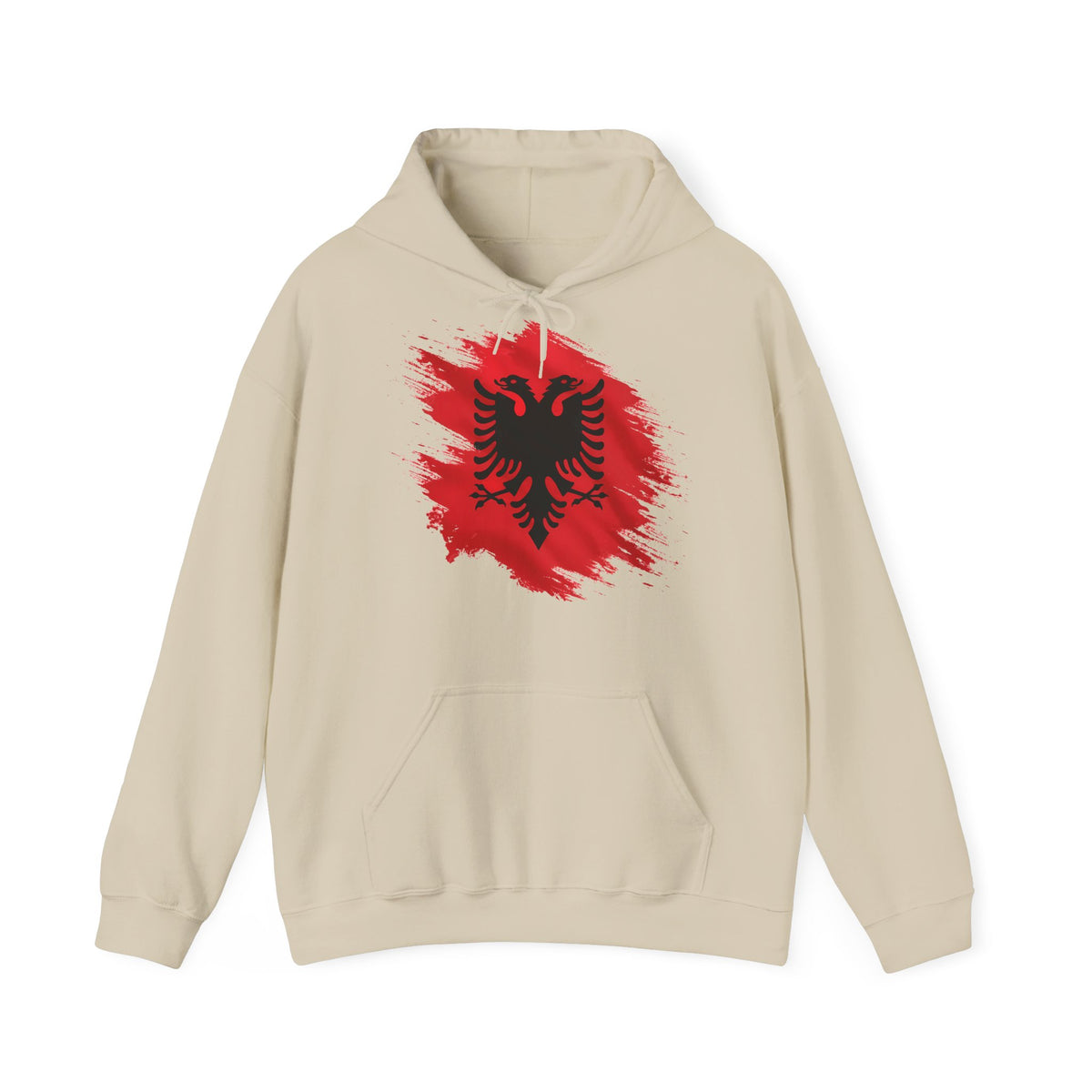 Albania Art Doppeladler Street Style Geschenkidee - Unisex Hoodie