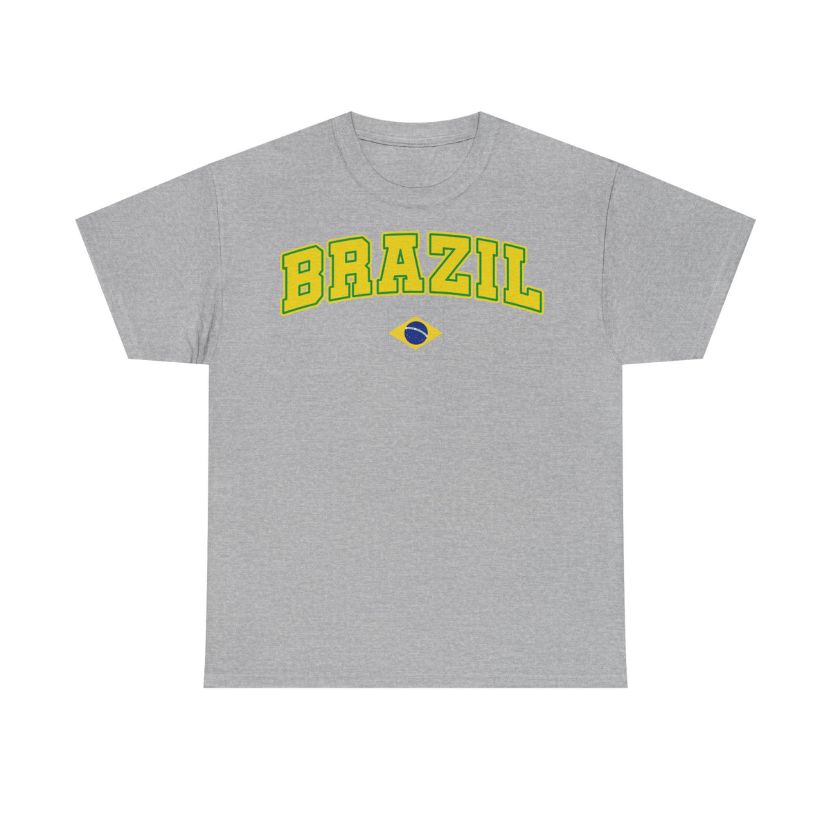 Brazil Brasilien Wappen Flagge Sport Fan Fußball Geschenkidee - Unisex T-Shirt