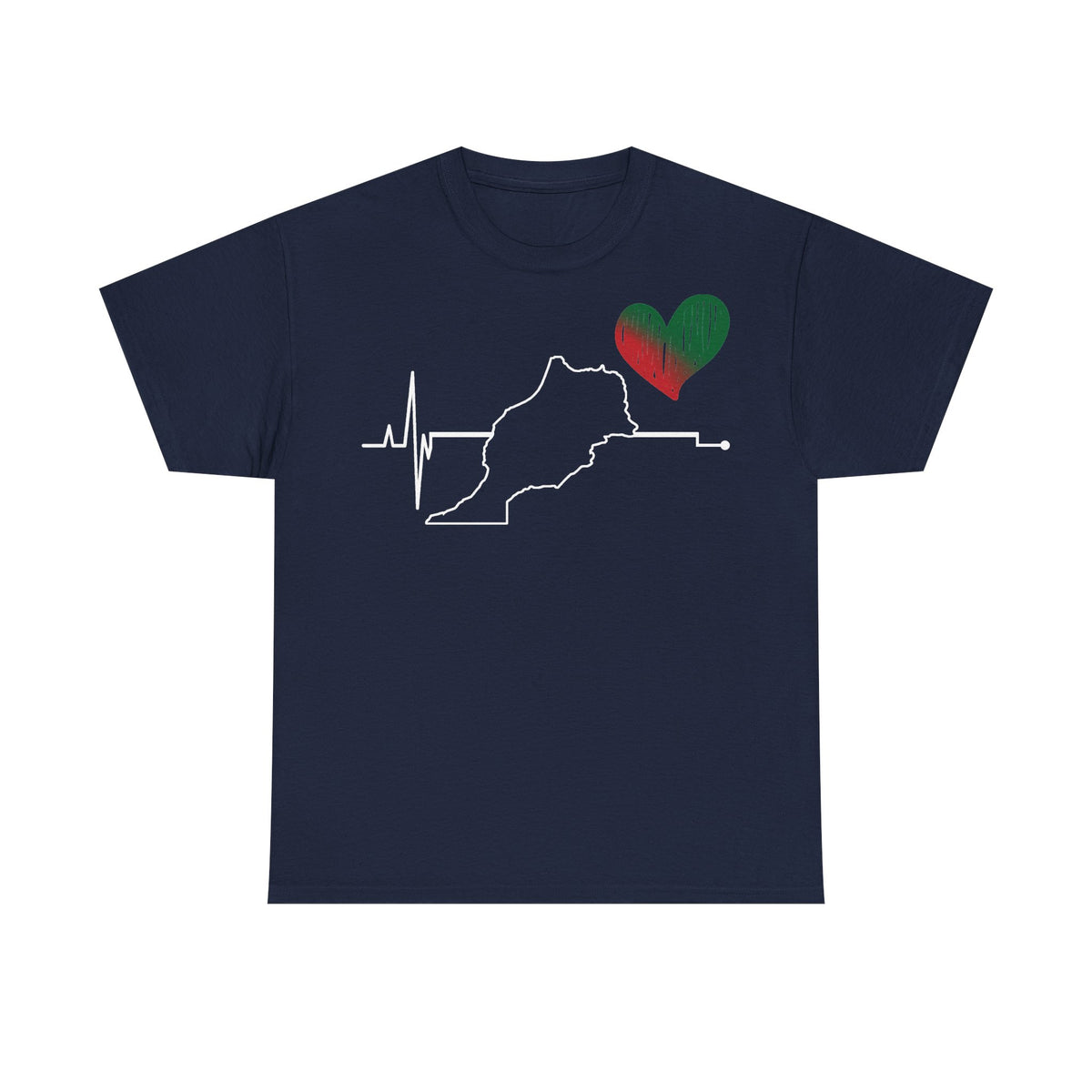 Marruecos Escudo Morocco Bandera Orgullo Fútbol Fan Deporte FIdea de regalo - Camiseta unisex
