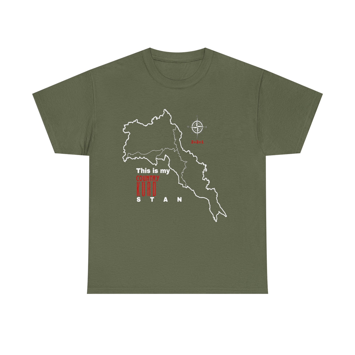 Kurdistan This is My Country Geschenkidee - Unisex T-Shirt