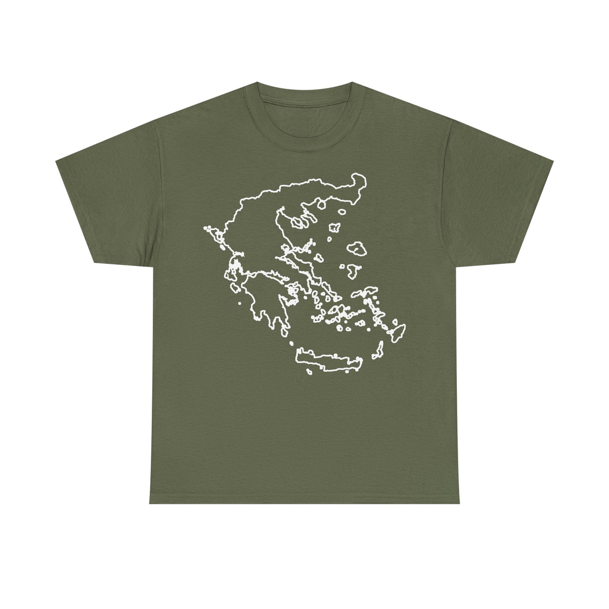 Grecia Grecia Bandera Escudo Patria Fútbol Deporte Aficionado Idea de regalo - Camiseta unisex