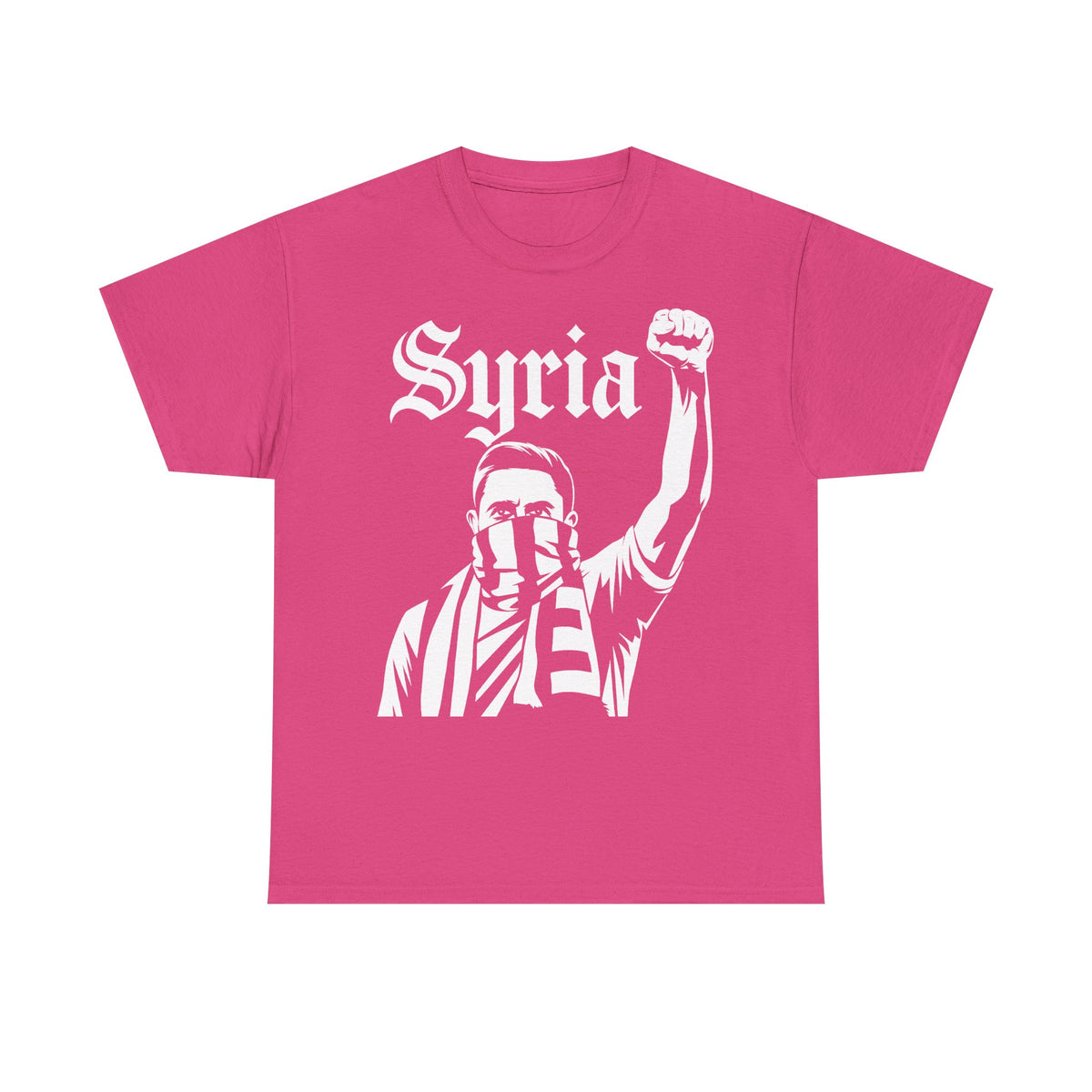 Syria Syrien Hooligan Wappen Flagge Heimat Sport Fußball Fan Geschenkidee - Unisex T-Shirt