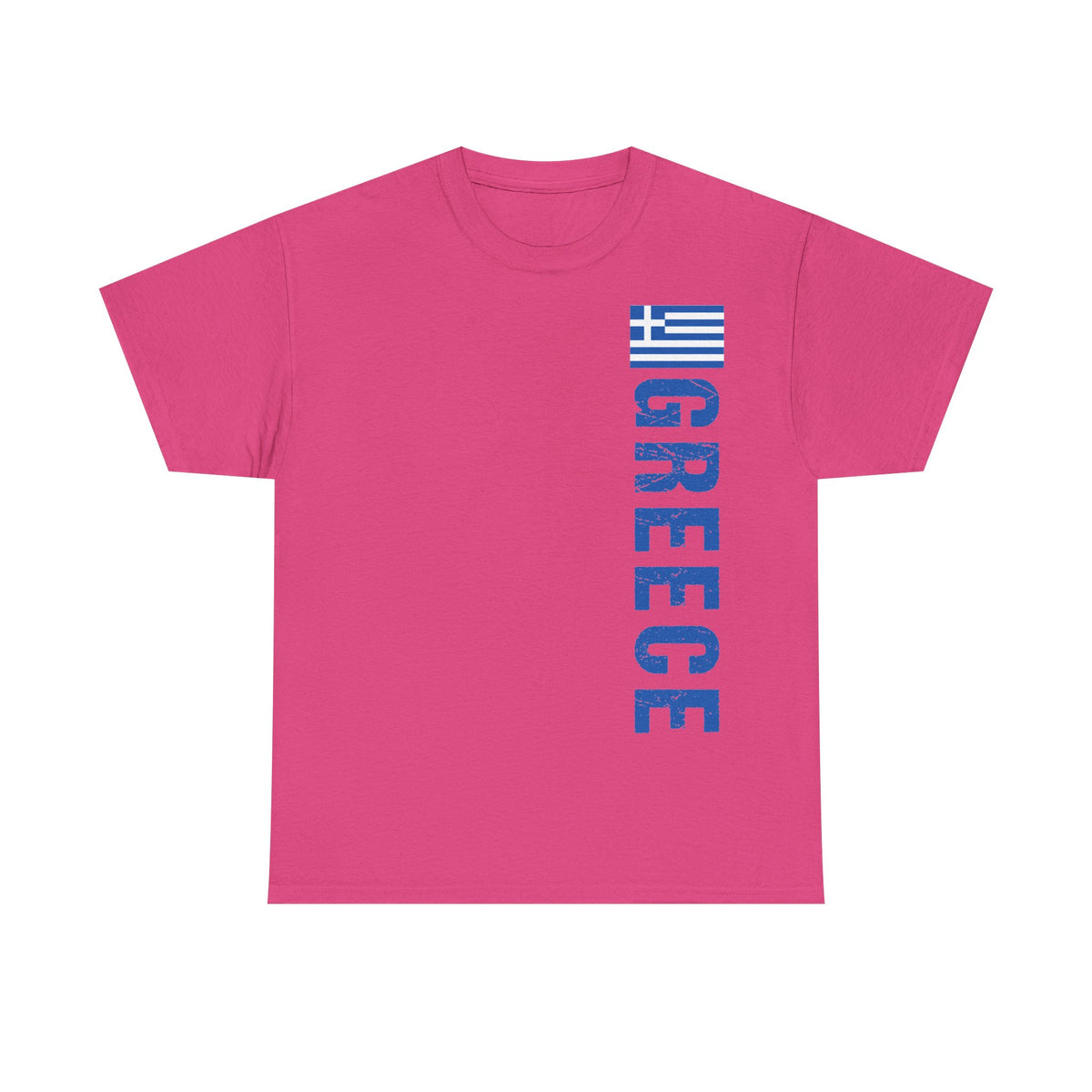 Greece Griechenland Flagge Wappen Heimat Fußball Sport Fan Geschenkidee - Unisex T-Shirt