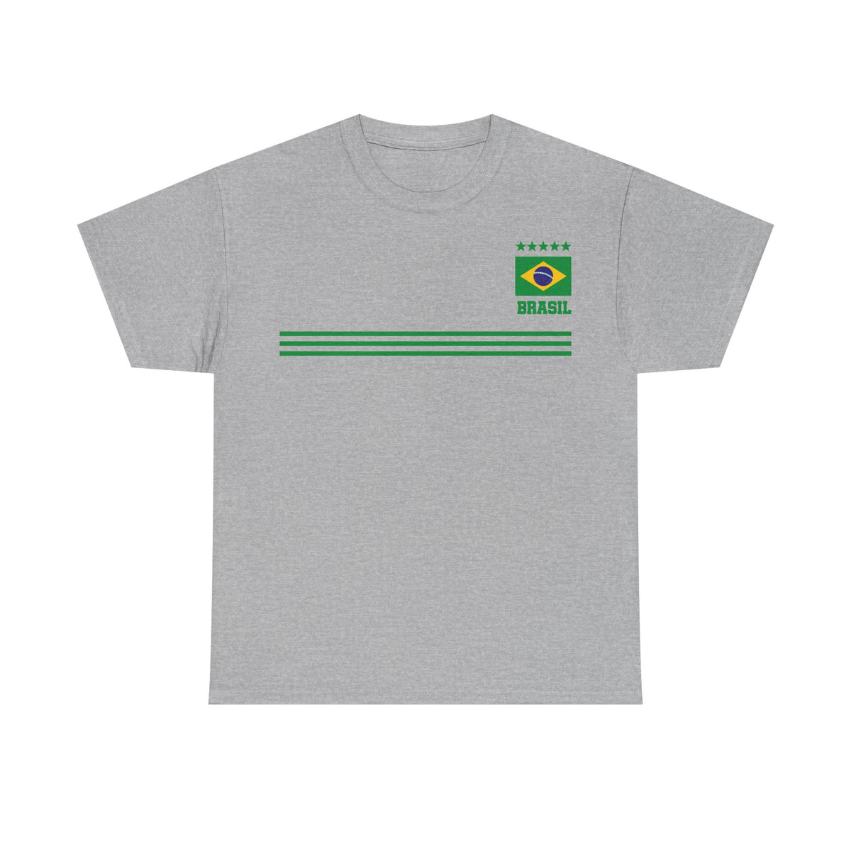Brazil Brasilien Wappen Flagge Sport Fan Fußball Geschenkidee - Unisex T-Shirt