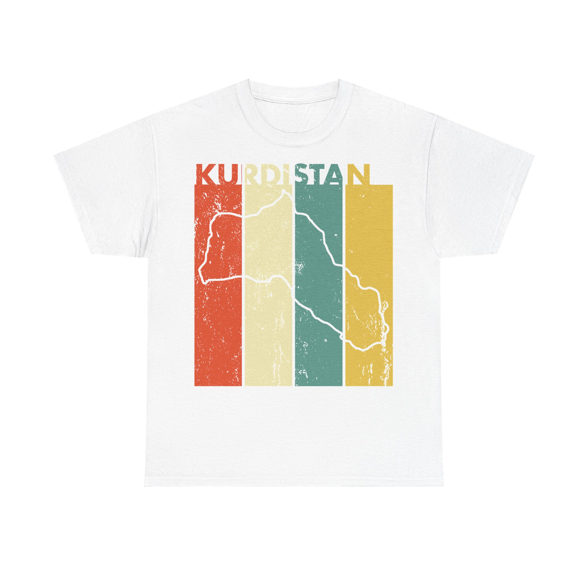 Kurdistán Azadi Escudo Bandera Patria Newroz Regalo - Camiseta unisex