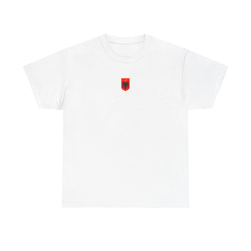 Albania Wappen Shqiptar Flagge Adler Fußball Fan Sport Unisex T Shirt