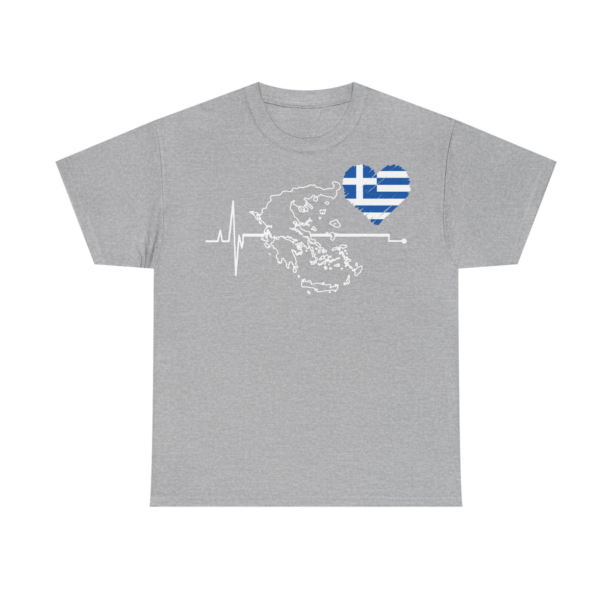 Grecia Grecia Bandera Escudo Patria Fútbol Deporte Aficionado Idea de regalo - Camiseta unisex