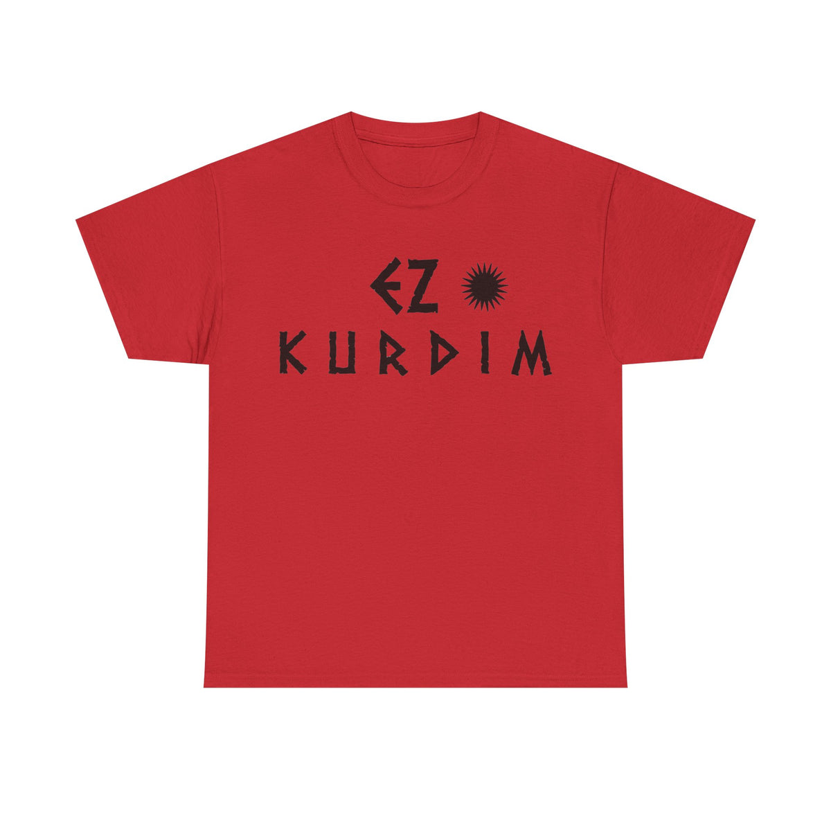EZ KURDIM Kurdistan Sonne Geschenkidee - Unisex T-Shirt