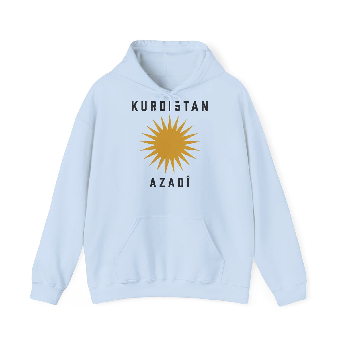 Kurdistan Azadi Sonne Wappen Flagge - Unisex Hoodie