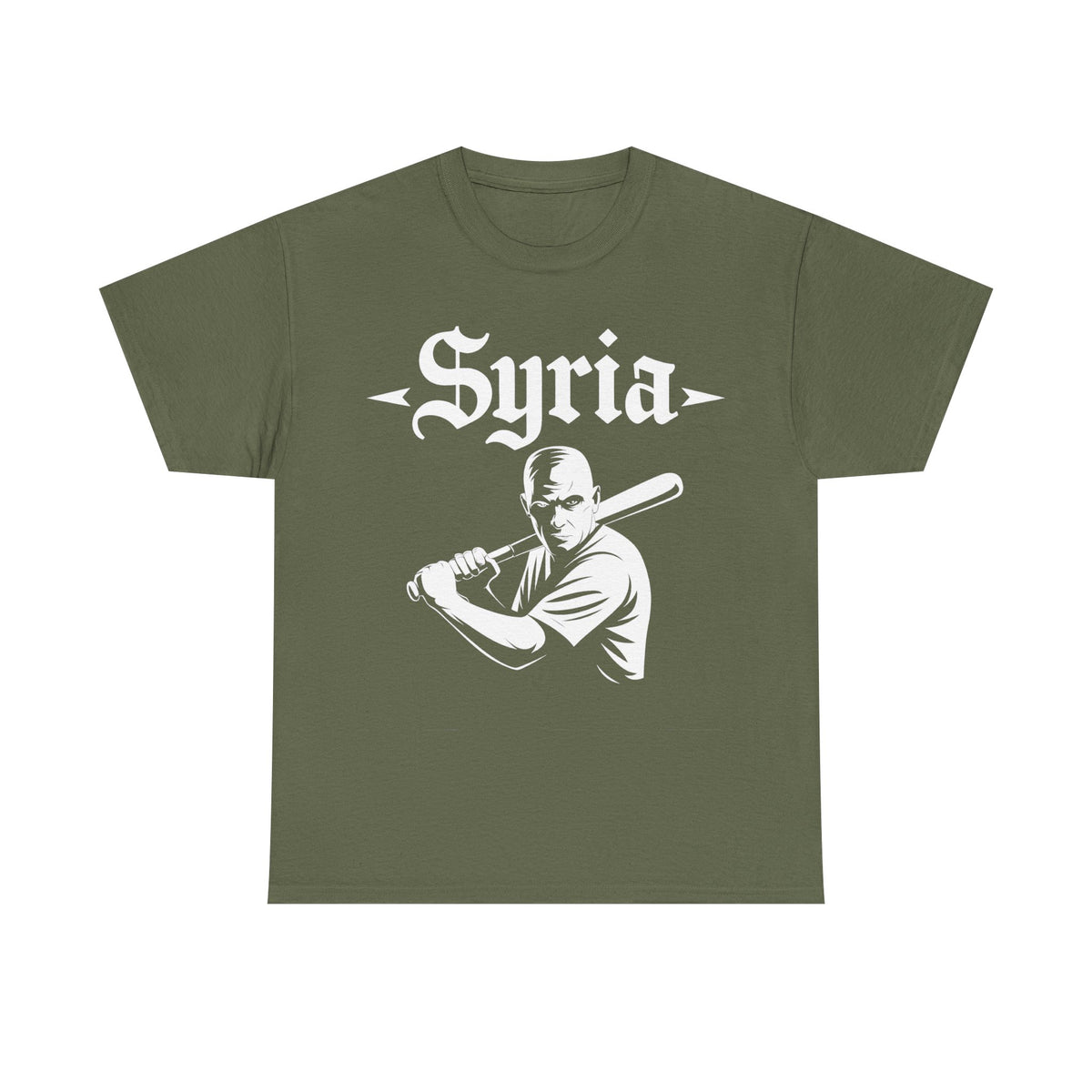 Syria Syrien Hooligan Wappen Flagge Heimat Sport Fußball Fan Geschenkidee - Unisex T-Shirt