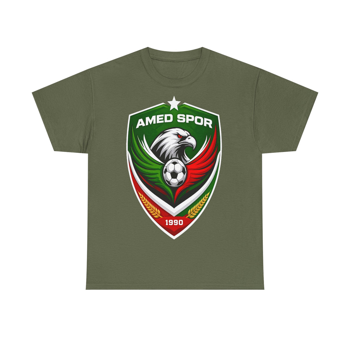 Amedspor SK 1990 escudo elegante fan deporte fútbol - Camiseta unisex