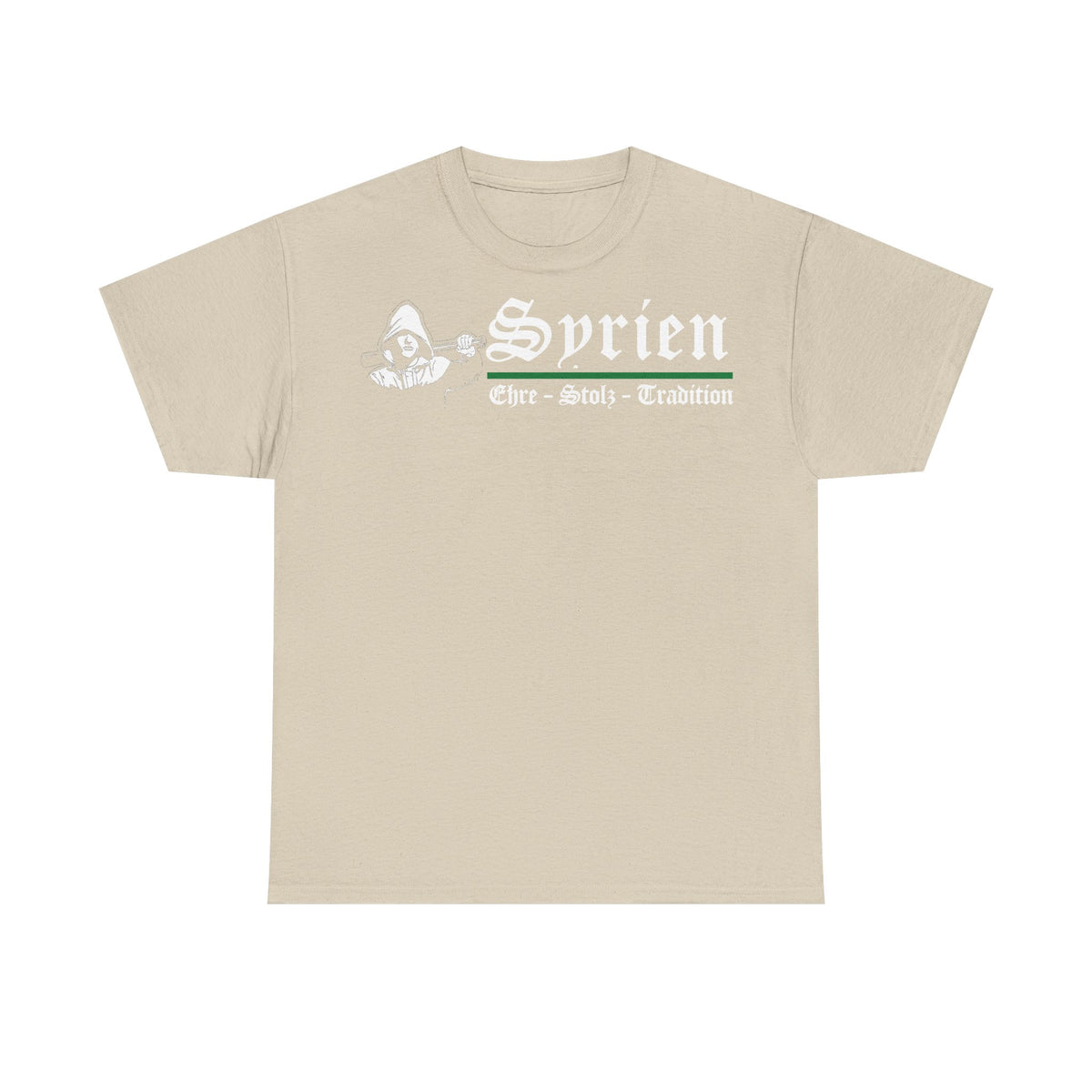 Syria Syrien Wappen Flagge Heimat Sport Fan Geschenkidee - Unisex T-Shirt