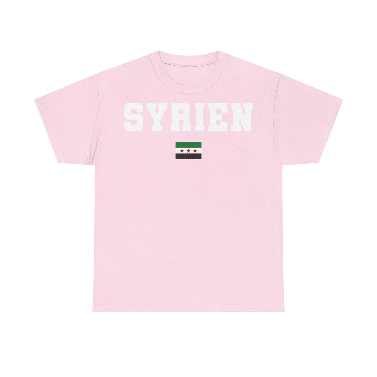 Syria Syrien Wappen Flagge Heimat Sport Fan Geschenkidee - Unisex T-Shirt