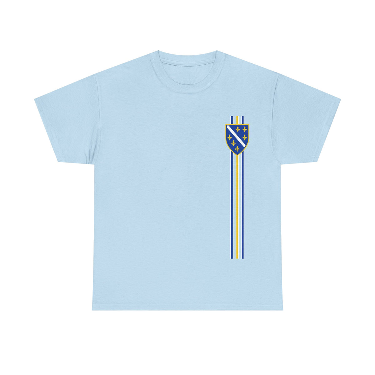 Bosnia escudo bandera fútbol deporte fan idea de regalo - Camiseta unisex