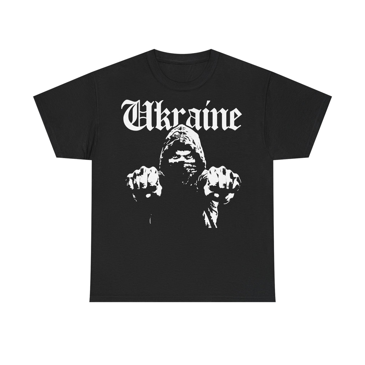 Bandera de Ucrania escudo idea de regalo afición al deporte moda vintage - Camiseta unisex