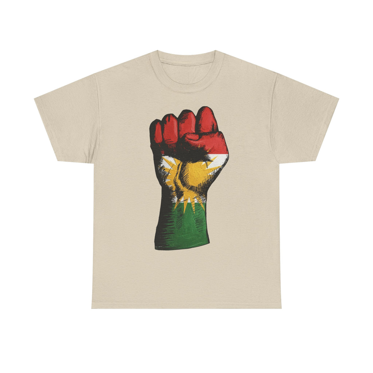 Kurdistan Power DNA Sonne Azadi - Unisex T-Shirt