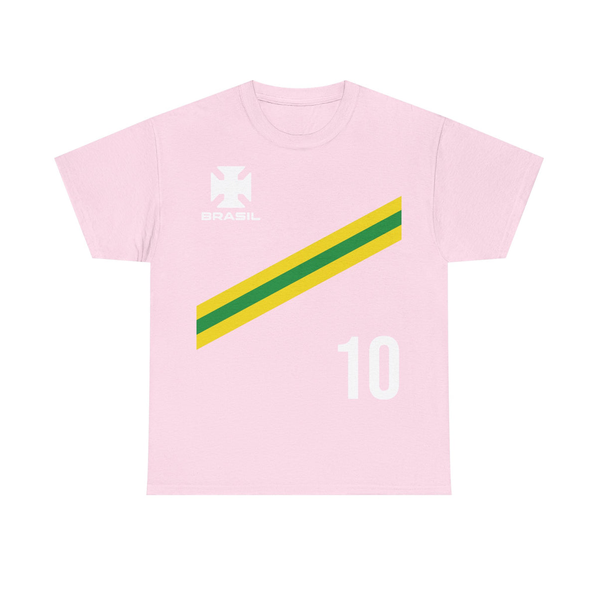 Brazil Brasilien Wappen Flagge Sport Fan Fußball Geschenkidee - Unisex T-Shirt