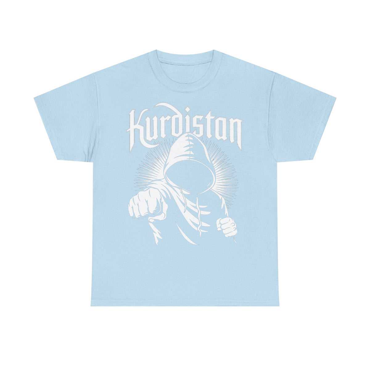 Camiseta unisex con escudo, bandera y regalo para los aficionados del Kurdistán: Azadi, patria