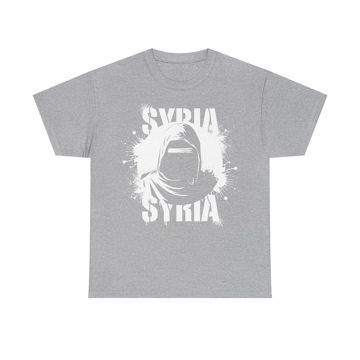 Syria Syrien Hooligan Wappen Flagge Heimat Sport Fußball Fan Geschenkidee - Unisex T-Shirt