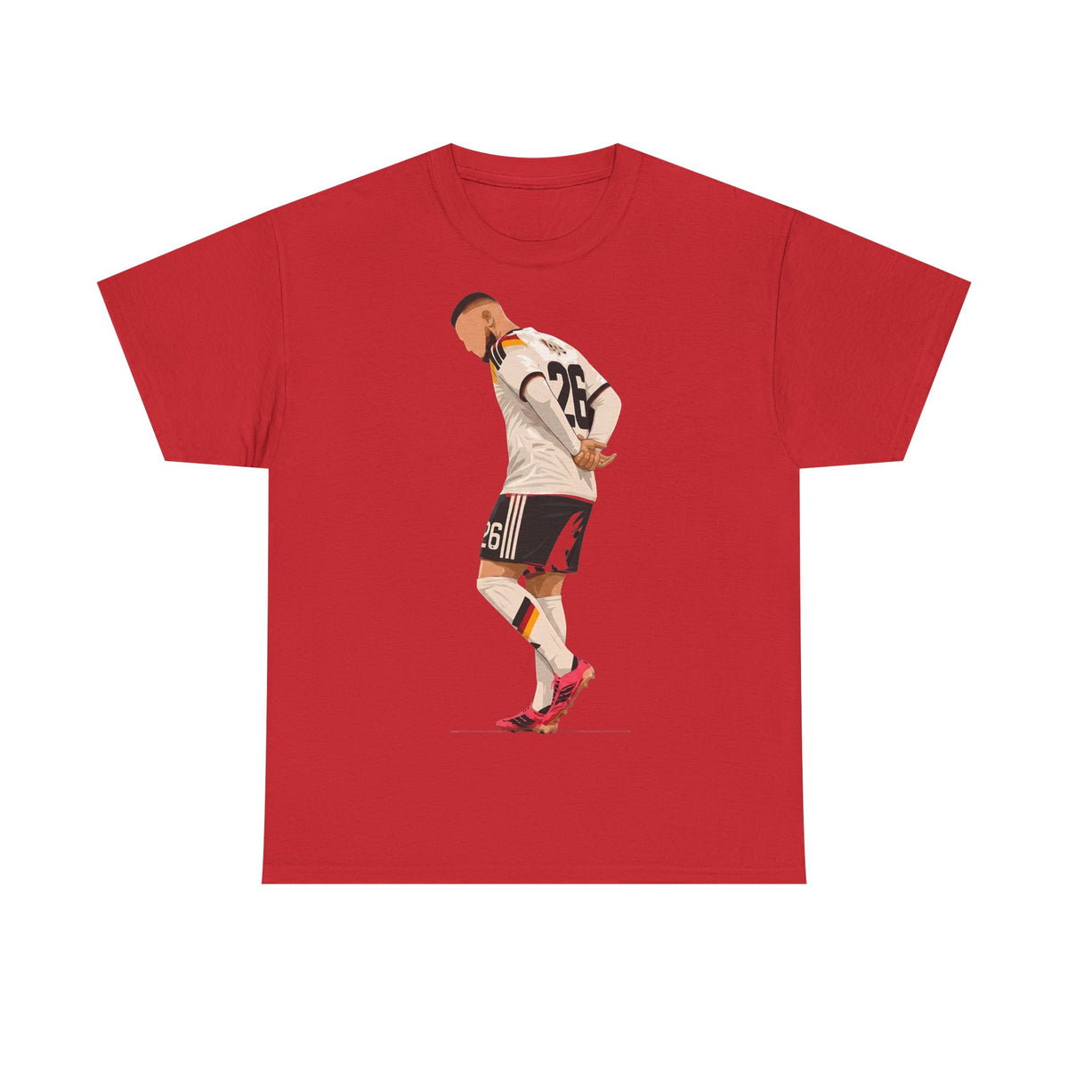 Kurdistán Alemania D. Undav Celebración Fútbol Deporte Aficionado - Camiseta unisex